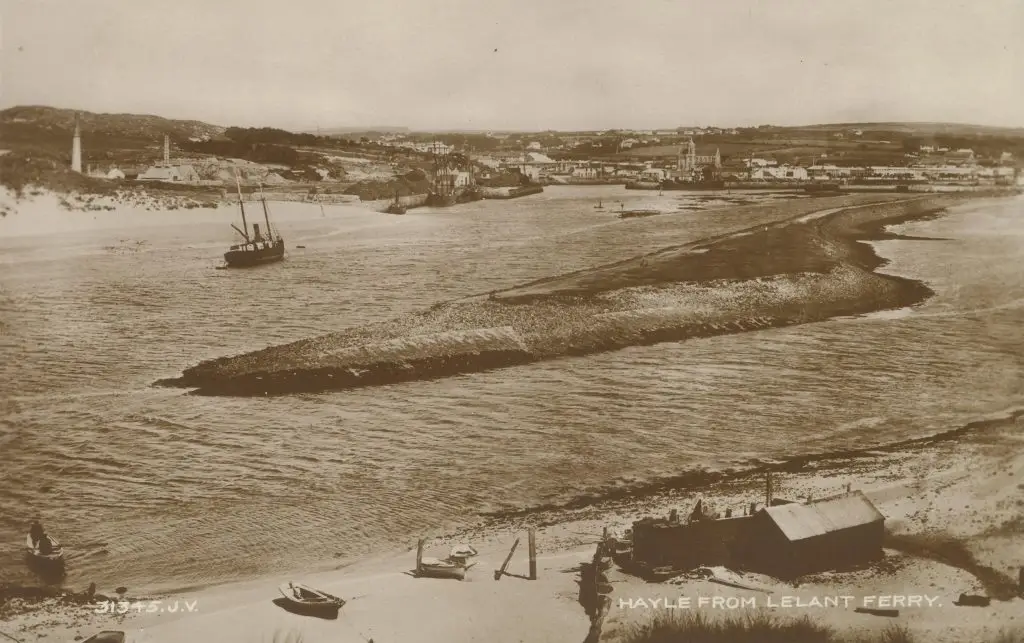 Black and White Image of Ferrymans rest Location